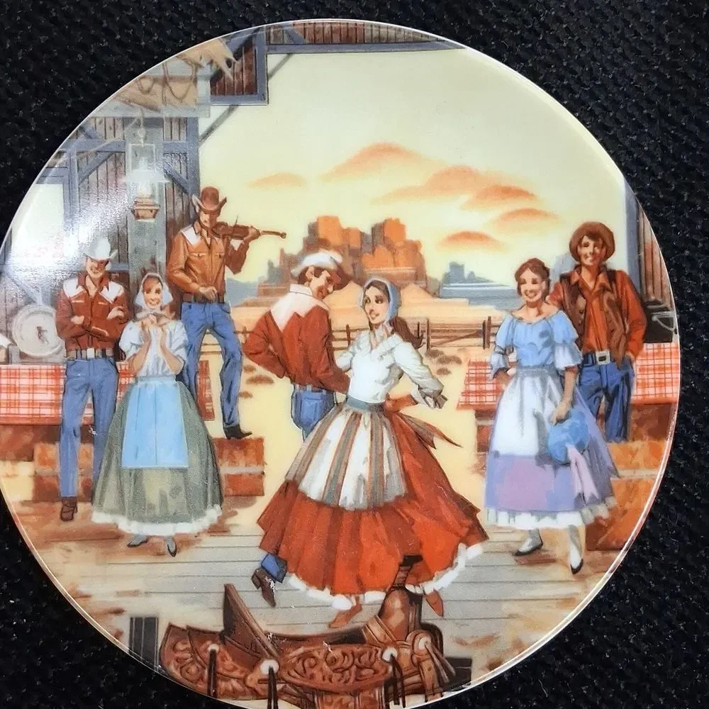 American Portraits Plate collection - 5‎ pc. Avon 1985
